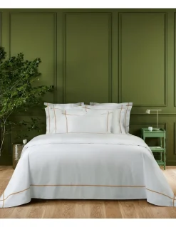 1000 Fios - Jogo de lençóis 100% algodão cetim branco - Gran Palazzo