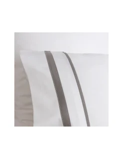 500 Fios - Jogo de lençóis 100% algodão cetim branco -  Linea Imperiale