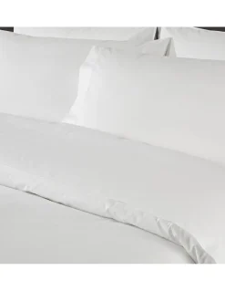400 Fios - Jogo de lençóis 100% algodão percal branco