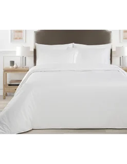 500 Fios - Jogo de lençóis 100% algodão cetim branco