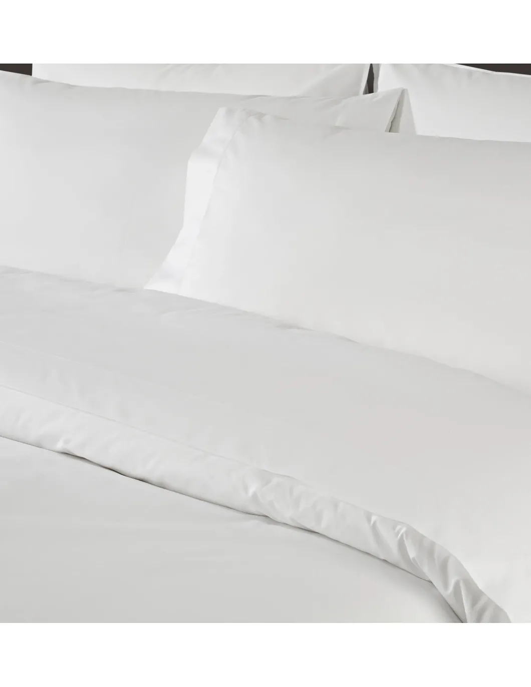 700 Fios - Jogo de saco P/ Edredão - Tecido 100% algodão PIMA percal branco