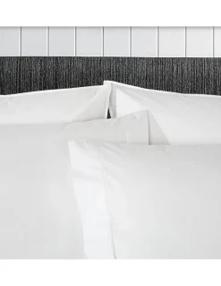 400 Fios - 300x260 cm - Jogo de saco P/ Edredão - Tecido 100% algodão percal branco