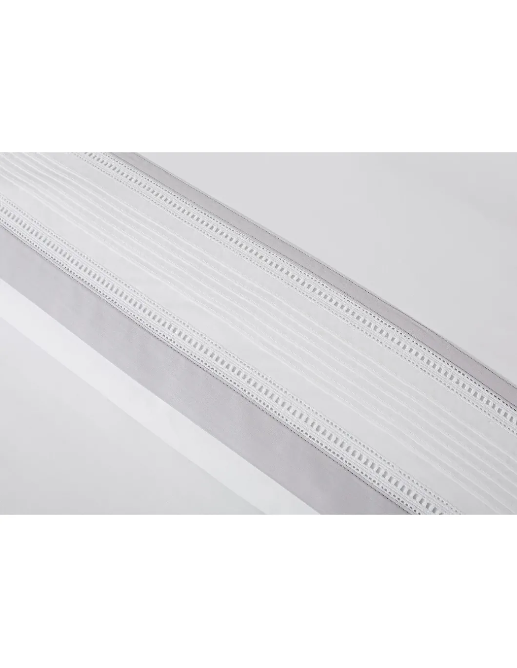 400 fios Jogo de lençóis 100% algodão penteado percal branco