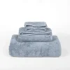 740 gr./m2 Algodão penteado - Jogo 3 toalhas de banho