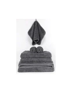 740 gr./m2 Algodão penteado - Jogo 3 toalhas de banho