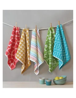 4 Panos de cozinha felpo 50x50 cm - Panos cozinha 100% algodão 440 gr.- SHAPES Lasa Home