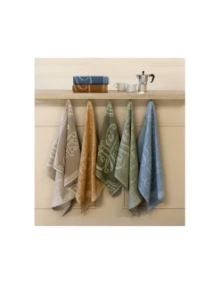 4 Panos de cozinha felpo 50x50 cm - Panos cozinha 100% algodão 440 gr.- Coffee Fresh Lasa Home