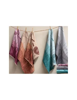 4 Panos de cozinha tela 70x50 cm - Panos cozinha 100% algodão 260 gr.- BBQ Lasa Home