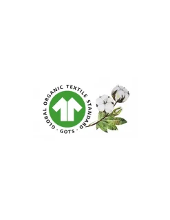 Cama 90/100 cm - Jogo de lençóis 100% algodão orgânico - Ref. Teddy Gamanatura