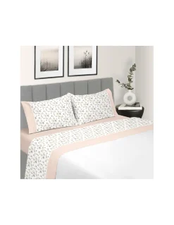 Cama 105 cm - Jogo de lençóis 100% algodão - Casa&Algodão