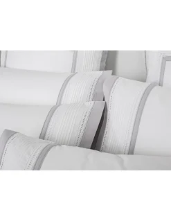 Cama 160x200 cm - 400 fios Jogo de lençóis 100% algodão penteado percal branco