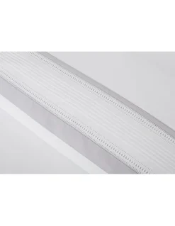 Cama 160x200 cm - 400 fios Jogo de lençóis 100% algodão penteado percal branco