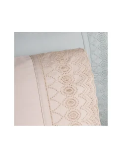 Cama 200x200 cm - Jogo de lençóis 100% algodón cetim 300 fios