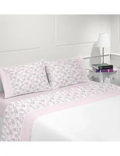 CAMA 105x200+30 cm Lençóis flanela para inverno - Jogo de lençóis em flanela nacional