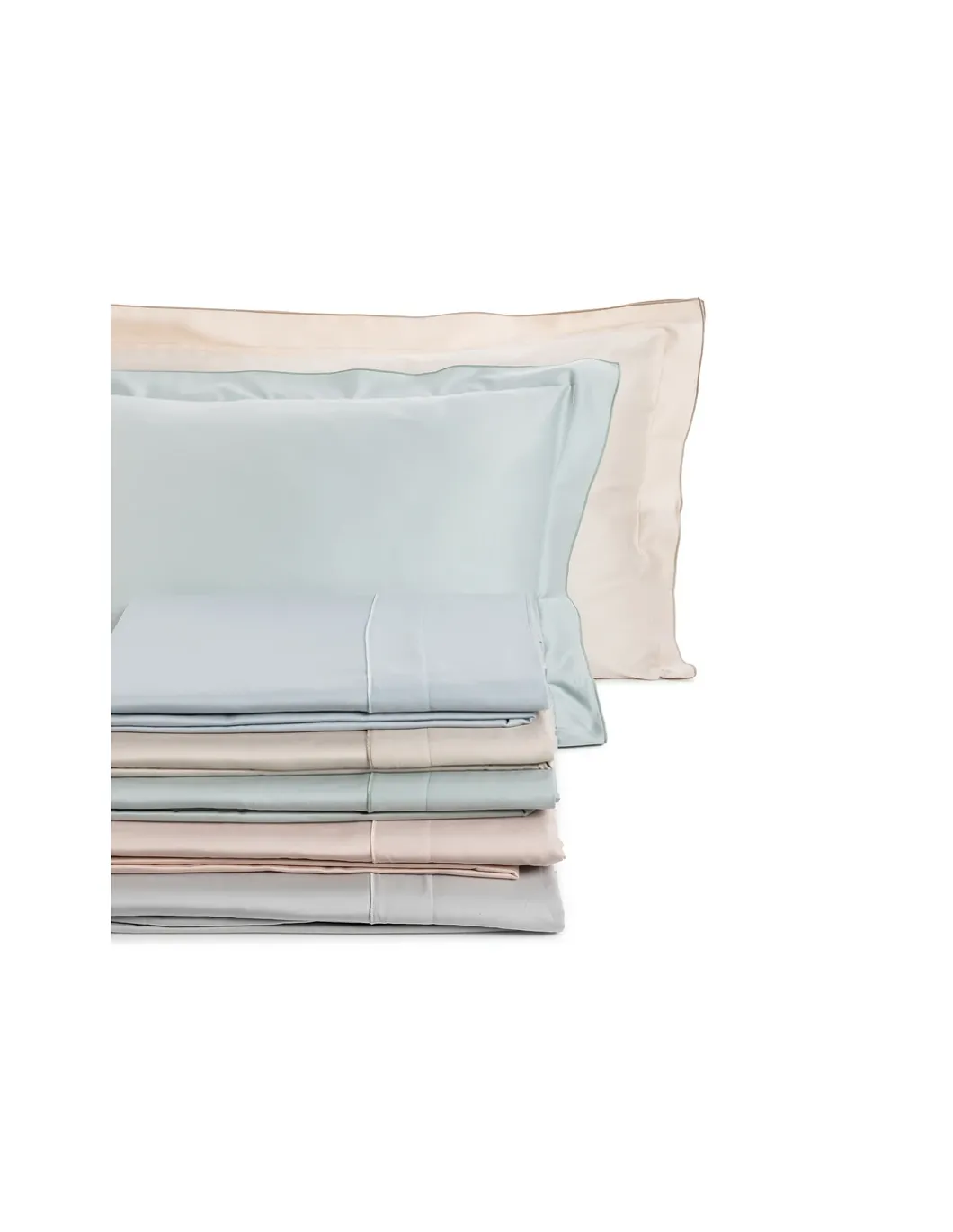 Cama 100x200+30cm - Jogo de lençóis 100% algodón cetim 300 fios