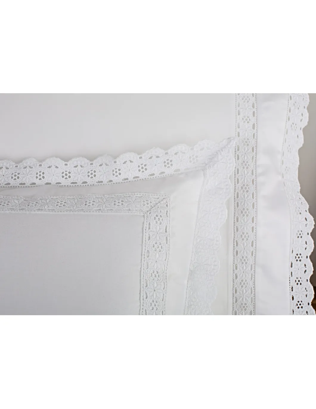 Cetim 500 Fios - Jogos de lençóis cor branco - Premium Sevilla