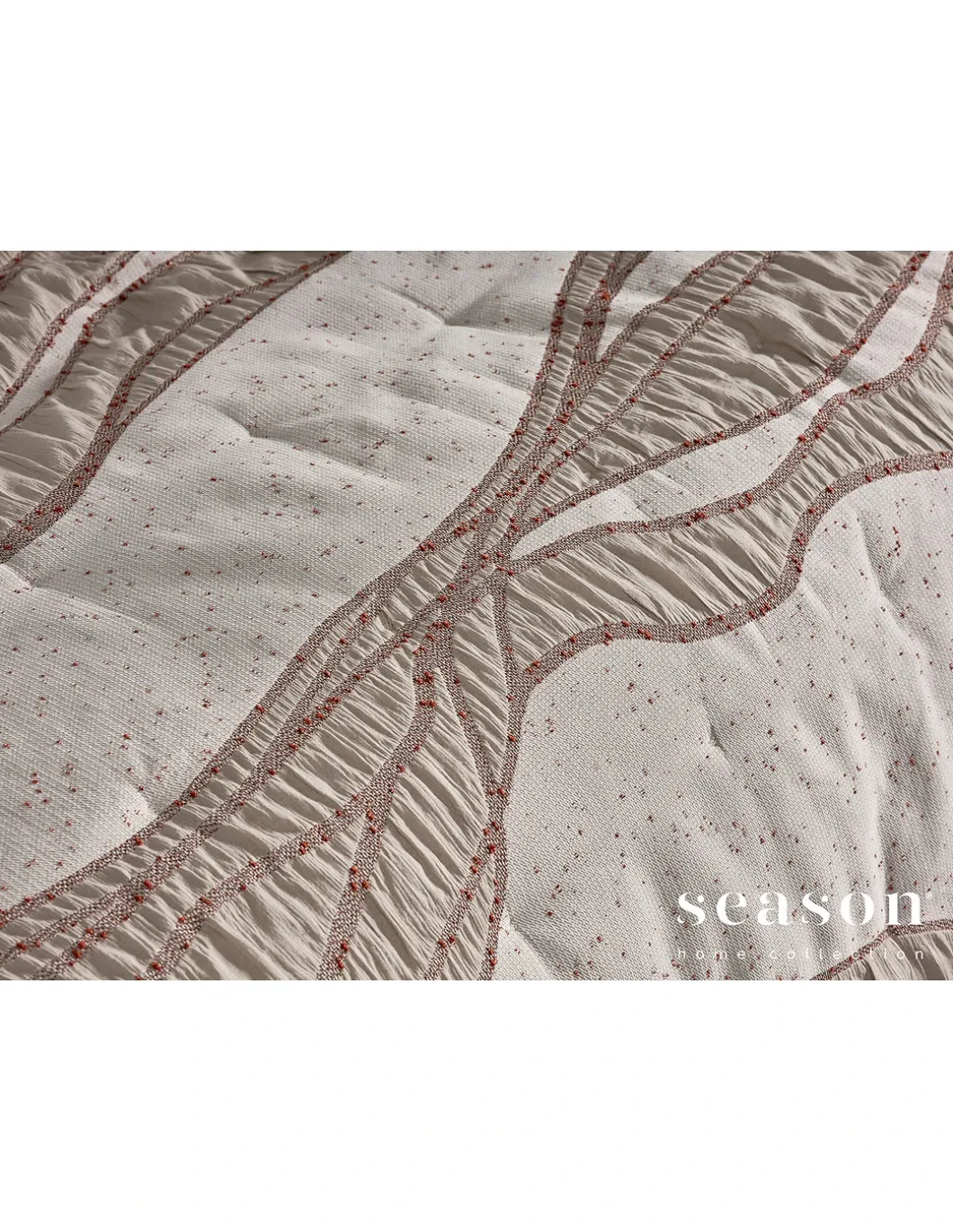 COLCHA OCEANO C/ LARANJA