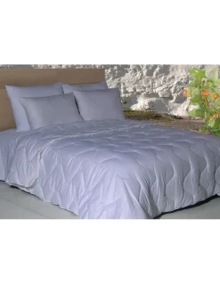 Edredão branco 280x240 algodão cetim 300 fios - Edredon quente inverno 350 gr./m2