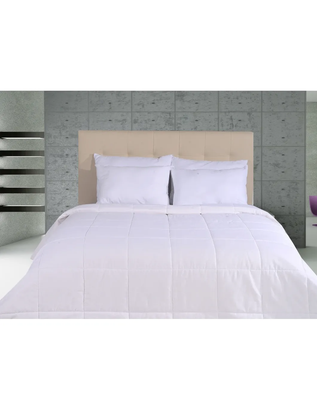 Edredão 240x260 algodão / bambu com 300 gr./m2