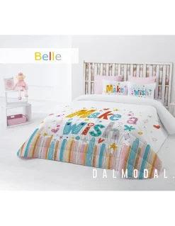 Edredom infantil Bell - Edredom infantil com almofadas