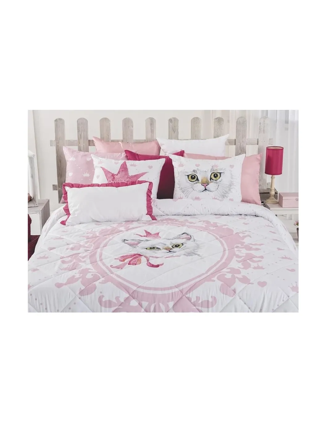 Edredom infantil Caty - Edredom infantil com almofadas