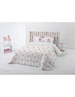 Edredom infantil Fadinha - Edredom infantil com almofadas