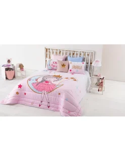 Edredom infantil Lua - Edredom infantil com almofadas