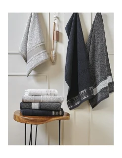 Jogo de toalhas de banho 3 peças 100% algodão 500gr./m2 - GRID Lasa Home