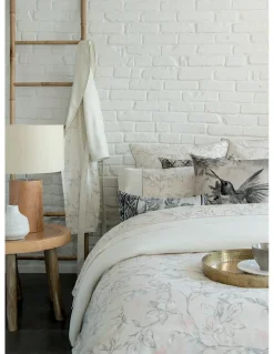 Jogo saco de edredão 100% algodão percal 200 fios -  LEAVES LASA HOME