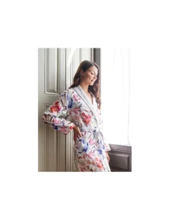 Jogo saco de edredão 100% algodão percal 200 fios - Watercolor LASA HOME