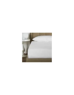 lençol de baixo ajustável 90x200 + 30 cm - Lençol capa cama 90 - Lençol branco algodão percal