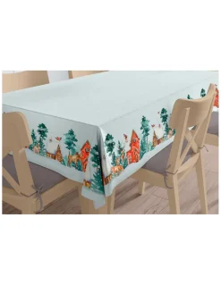 NATAL - Toalha de mesa 150x250 cm - 100% algodão jacquard