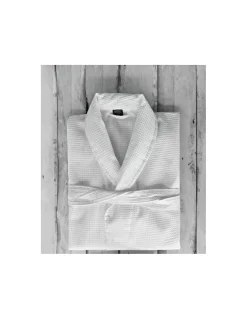 Roupão Branco 100% algodão favo - Sampedro