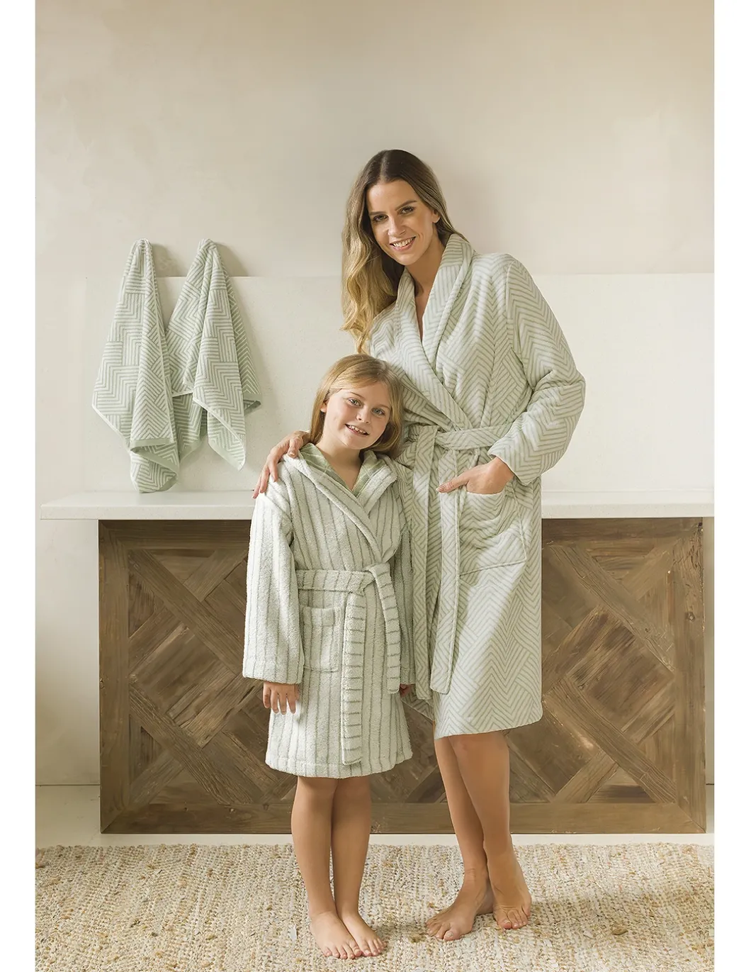 Roupão infantil 100% algodão 360 gr./m2 Lasa Home