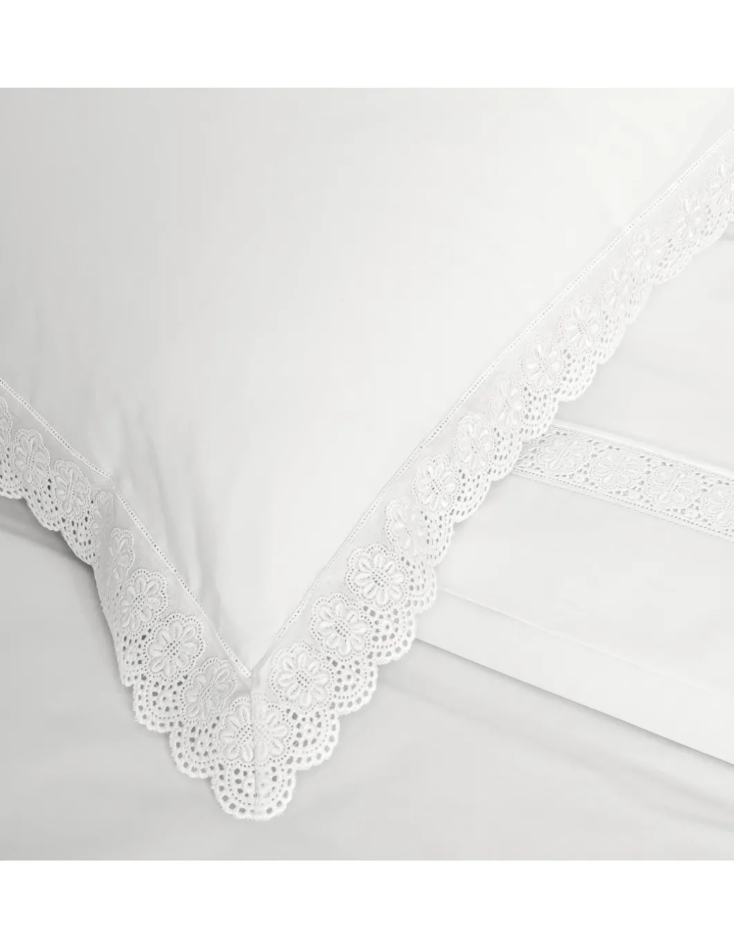 Sacos para edredão - 100% algodão percal 200 fios branco