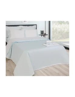 Sacos para edredão - 100% algodão percal 200 fios Meio branco