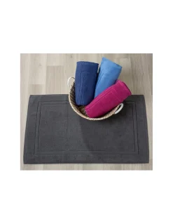 Tapetes de banho 100% algodão cor azul oceano qualidade premium 1.000 gr./m2