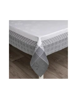Toalha de Mesa de 1x1 metro 100% algodão jacquard - Toalha para mesa 90x90 cm