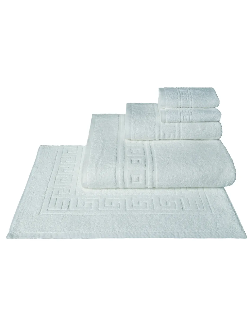 Toalhas brancas 100% algodão - Toalhas para hotel, spa, estética