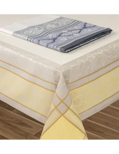 Toalhas de mesa anti nódoas 100% algodão - Argento da Fateba
