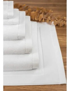 50x100 cm - 60 Toalhas Brancas 100% algodão penteado torcido 550 gr.