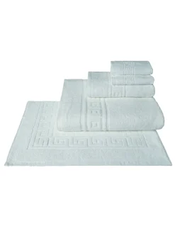 30x50 cm / 48 toalhas brancas para hotelaria 100% algodão  fio duplo torcido convencional