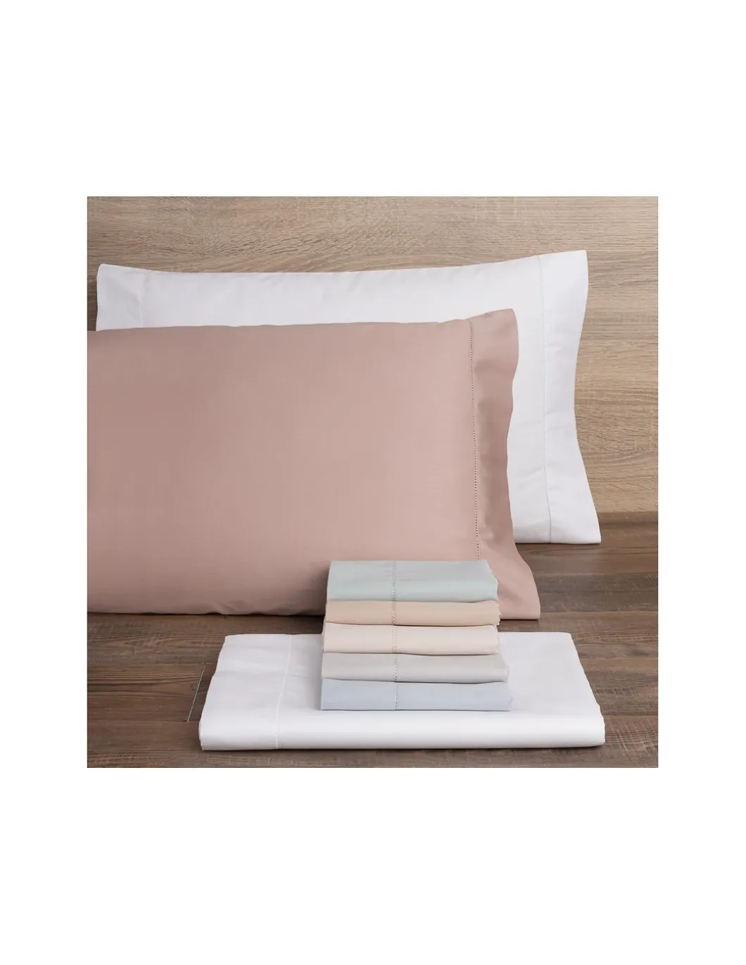 105x200 cm - Jogo de lençóis 100% algodón cetim 300 fios