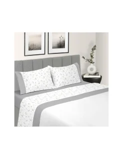 180x200 cm - Jogo de lençóis 100% algodão - Casa&Algodão