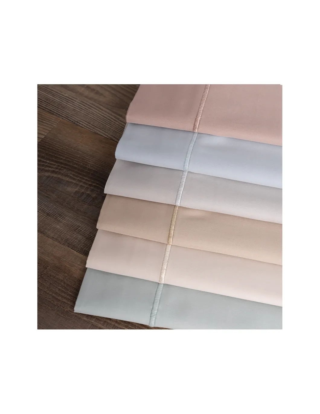 270x290 cm - Jogo de lençóis 100% algodón cetim branco de 300 fios