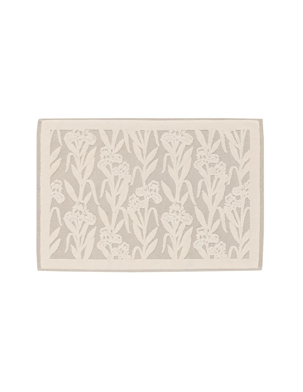 50x70 cm - Tapete de banho 100% algodão C/ LINHO 900 gr./m2