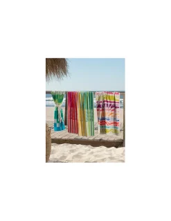 100x180 cm - Toalha de praia 100% algodão Laminado, 380 g/m²