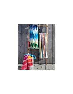 100x180 cm - Toalha de praia 100% algodão Laminado, 380 g/m²