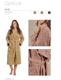 XL - Roupão de banho 100% algodão 420 gr./m2 - Optical Lasa Home